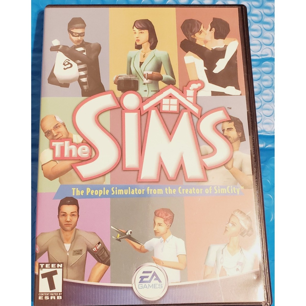 The Sims 1 Factory Sealed Game PC 2000‎  Video Game   EA Games  Rated T-Teen